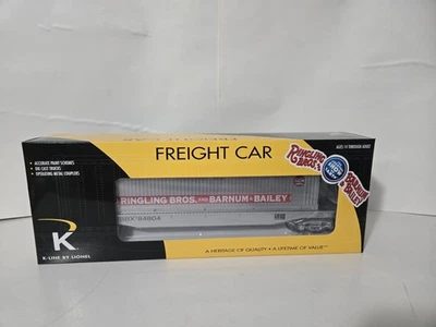 K Line O-O27 Gauge Ringling Bros. Merchandise Flatcar New Sweet - Image 1 of 2