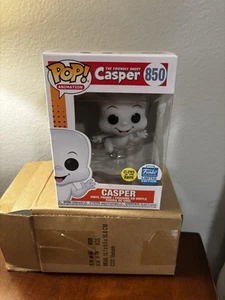 Funko Pop Casper #850 Funko Shop Glow In The Dark Exclusive - Picture 1 of 10