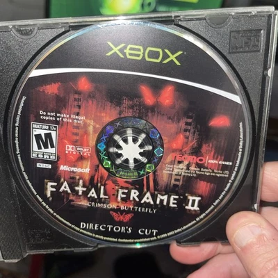Disco Fatal Frame II 2 Crimson Butterfly Director's Cut (XBOX) solo repavimentado Foto 1 de 4