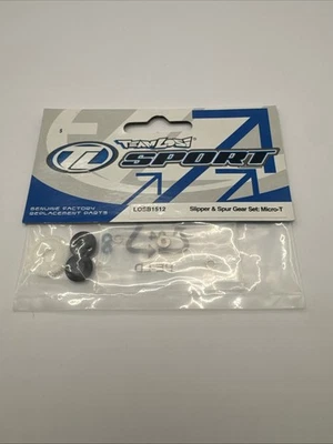 Team Losi LOSB1512 Slipper and Spur Gear Set  for Micro-T RARE NOS - Image 1 of 4