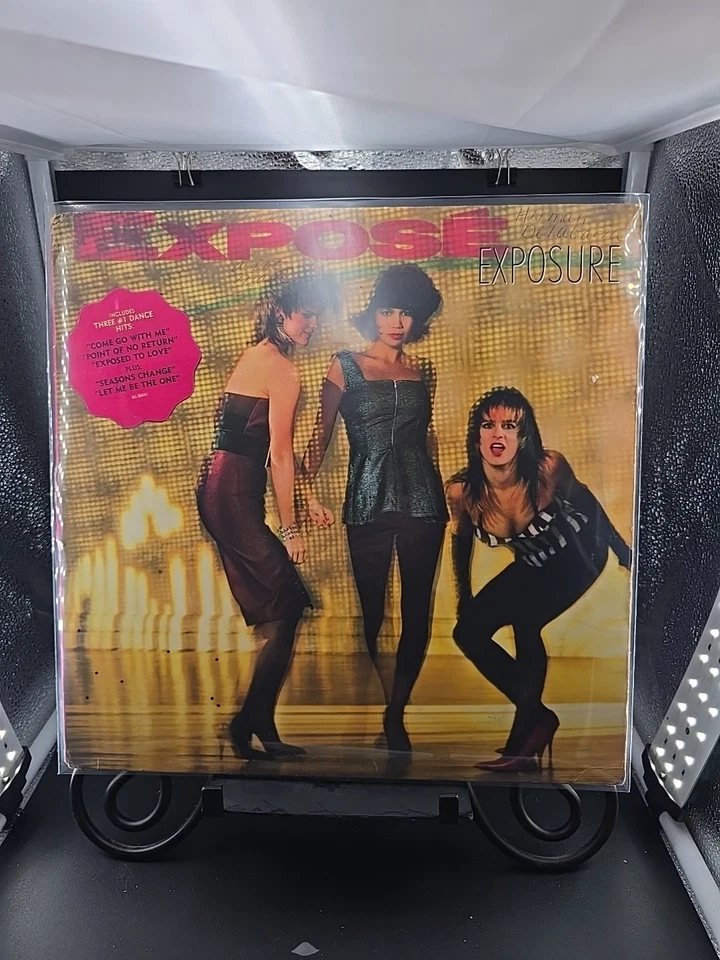 Expose, Exposure, 1987 1st Arista Stereo AL-8441 PROMO VG/VG Foto 1 de 4