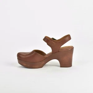 Boc Womens Brown Clogs Platform Strappy Natasha Sandal Size 6 - Picture 1 of 6