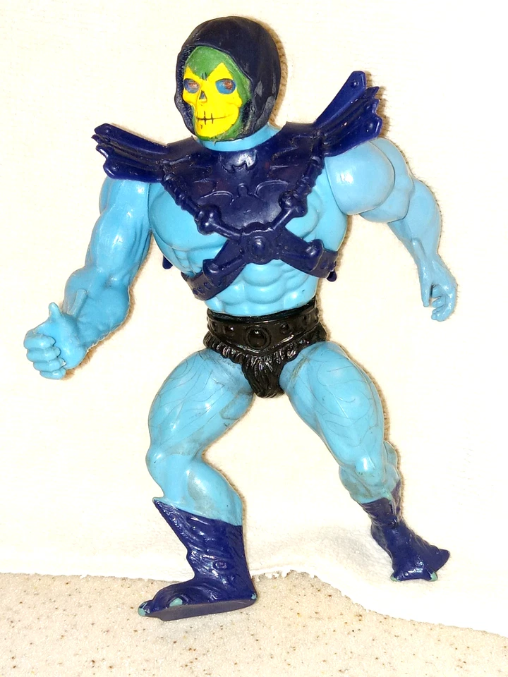 复古 Mattell Dragon Blaster Skeleton-MOTU-He-Man-Masters of the Univers — 第 1/4 张图片