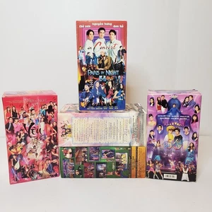 Paris bei Nacht 52-54 + 56 + 65 VHS Kassetten Lot Vietnamesisch Variety Show Vintage - Bild 1 von 21