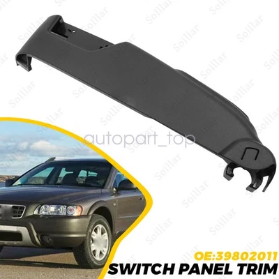 Cubierta de moldura del panel de interruptor lateral del asiento del conductor izquierdo 39802011 para Volvo S80 XC90 V70 Foto 1 de 4