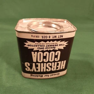 Hersheys Cocoa 8 Oz Upside-down Dose Herstellerfehler Vintage Dose Sammler - Bild 1 von 8