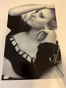Kaley Cuoco Signed 12x18 Photo Sexy The Big Bang Theory JSA #2 - Picture 1 of 1