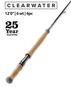 Orvis Clearwater 6wt 12' Spey Rod | 25 Year Warr. - FREE SHIPPING - Picture 1 of 3