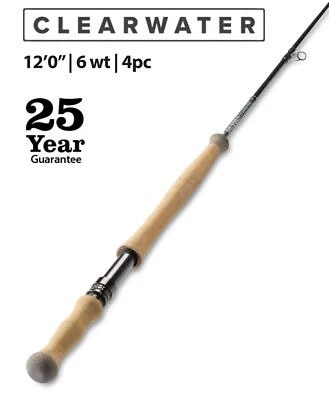 Orvis Clearwater 6wt 12' Spey Rod | 25 años de garantía - ENVÍO GRATUITO Foto 1 de 3