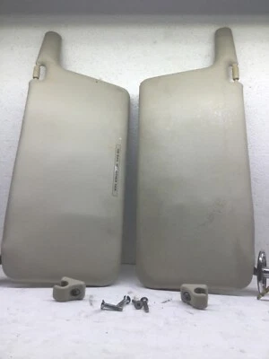 Juego de pares de parasoles izquierdo derecho Honda Accord 1990 a 1995 par bronceado OEM Foto 1 de 4