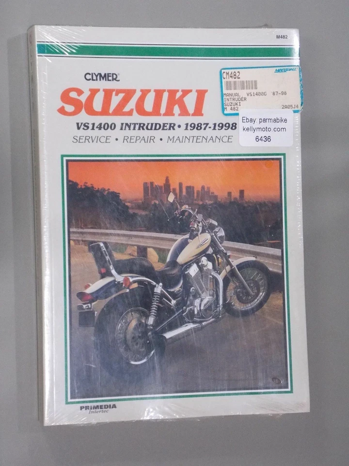 CLYMER Manual #M482 Honda VS1400 Intruso 1987-1998 - Imagen 1 de 1