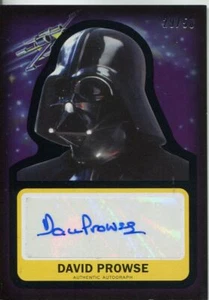 Tarjeta autógrafa de David Prowse Star Wars JTTFA Silver Parallel [##/50] - Imagen 1 de 1