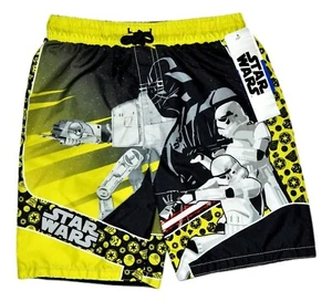 DARTH VADER STAR WARS UPF50+ Bathing Suit Swim Trunks Boys Size 4, 5-6 or 7 $25 - Picture 1 of 1