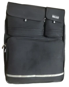 VTG Polo Sport Ralph Lauren 27” Wheeled Luggage Rolling Suitcase Rare Black - Picture 1 of 18