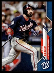 2020 TOPPS MINI BLUE /10 Adam Eaton Washington Nationals #568 - Picture 1 of 2