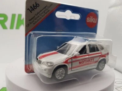 Bmw X3 Notarzt Siku 1/60 Con Scatola - Immagine 1 di 2