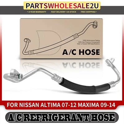 Nuevo conjunto de manguera de descarga de refrigerante de aire acondicionado para Nissan Altima 07-12 Máxima 09-14 Foto 1 de 4