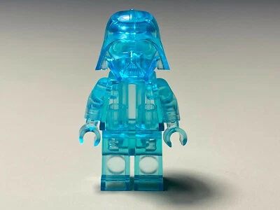 LEGO Star Wars Darth Vader Minifigure Prototype Monochrome Trans Medium Blue - Image 1 of 4