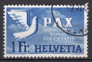 #041 - Schweiz - 1 Franken Pax (Frieden), 1945 - gebraucht - Bild 1 von 1