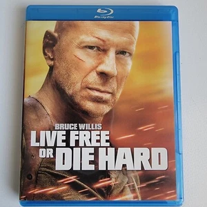 Live Free Or Die Hard (Blu-ray) - Blu-ray - VERY GOOD Bruce Willis Justin Long - Foto 1 di 3