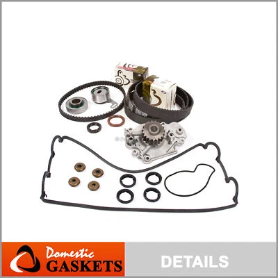 Kit de cubierta de válvula de bomba de agua de correa de distribución para Honda Prelude 92-96 2,3 L DOHC H23A1 Foto 1 de 4