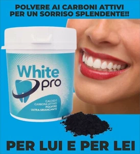 WHITE PRO SBIANCANTE DENTI addio alle macchie da fumo e alcool Il giusto Sorriso - Foto 1 di 8