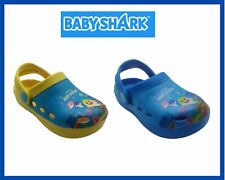 Scarpe pantofole ciabatte crocs da bambino zoccolo in gomma per bimbi baby shark