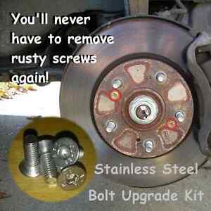Brake disc retaining bolt screw Peugeot 106 107 108 206 207 208 306 307 406 etc