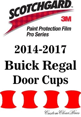 3M Scotchgard Paint Protection Film Pro Series 2014 2015 2016 2017 Buick Regal   - Image 1 of 3