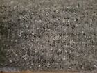 2 Yards 12" Blue Airy High End Boucle Fabric Remnant