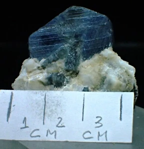 Rare localité Corundum var. Saphir bleu Jay Claim Revelstoke B C Canada - Photo 1/8