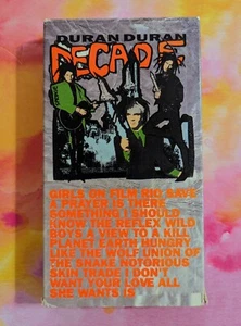 Duran Duran - Decade: Greatest Hits (VHS) Vtg Capitol Video Rock Music Videos - Picture 1 of 5