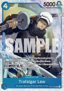 Gioco di Carte One Piece - Trafalgar Law ST17-002 - Super Raro - Inglese - Nuovo! - Foto 1 di 1