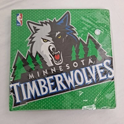 Servilletas NBA Minnesota Timberwolves almuerzo Amscan 16 unidades Foto 1 de 4