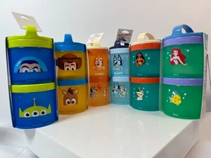 DISNEY-Whiskware by Blender Bottle -Kids Locking Snack Cups -Great for Easter!! - Picture 1 of 76