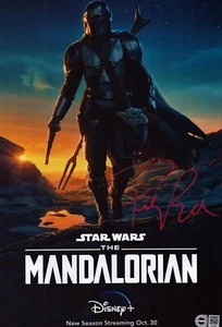 Pedro Pascal Signed Star Wars The Mandalorian 11x17 Photo SWAU #2 - Picture 1 of 1