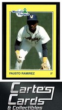 Fausto Ramirez 1988 Grand Slam Wausau Timbers #3  Seattle Mariners