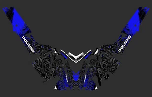 Wrap Graphics Kits VINYL DECALS Grapfix sticker 2016+ POLARIS AXYS Pro 001 - Picture 1 of 7