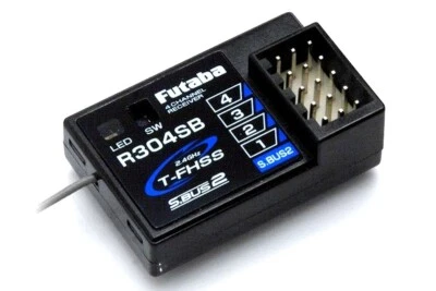 Futaba P-R304SB 4-Kanal Empfänger R304SB 2,4 GHz T-FHSS - Bild 1 von 3