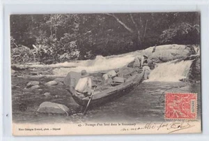 GUYANE - Passage d'un Saut dans le Sinnamary - Ed. Mme Georges Evrard 43 - Picture 1 of 2