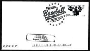 USA, SCOTT # 3803, NATIONAL BASEBALL 2003 COVER PICTORIAL CANCEL VARIETY - Picture 1 of 1