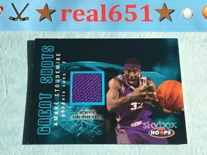 2004 NBA Hoops Great Shots AMARE STOUDEMIRE Game-Worn Jersey | Suns Relic Swatch - Picture 1 of 3