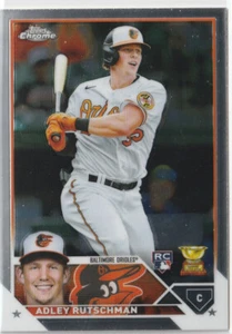 2023 Topps Chrome Adley Rutschman RC Baltimore Orioles #1 - Bild 1 von 2