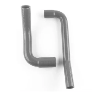 Gray Silicone Radiator Hose Set For Jeep Wrangler YJ/TJ 2.4/4.2L 1987-2006 2-PCS - Foto 1 di 10