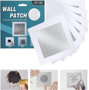 Wall Patch Repair Kit Drywall Hole Repair Patch Ceiling 2/6/8 Inch / 6 Pcs Set - Picture 1 of 10