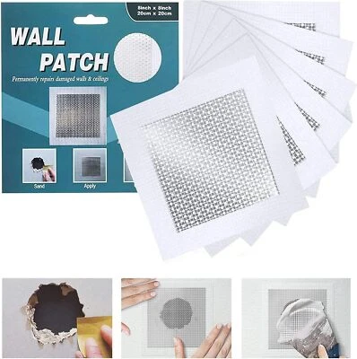 Wall Patch Repair Kit Drywall Hole Repair Patch Ceiling  2/6/8 Inch / 6 Pcs Set - Image 1 of 4