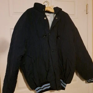 Delong Vintage Varsity Jacket Mens XL Blue - Picture 1 of 7