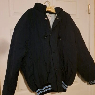 Delong Vintage Varsity Jacket Mens XL Blue - Image 1 of 4