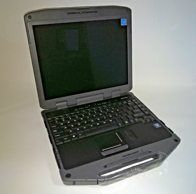General Dynamics GD8200 Rugged Military Laptop Base Core i7 4GB RAM - IN BOX - Image 1 of 4
