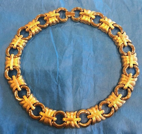 Collana Vintage Givenchy Placcata in Oro